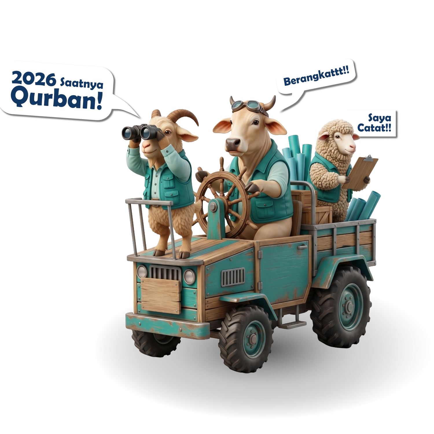 Mascot Trio Qurban